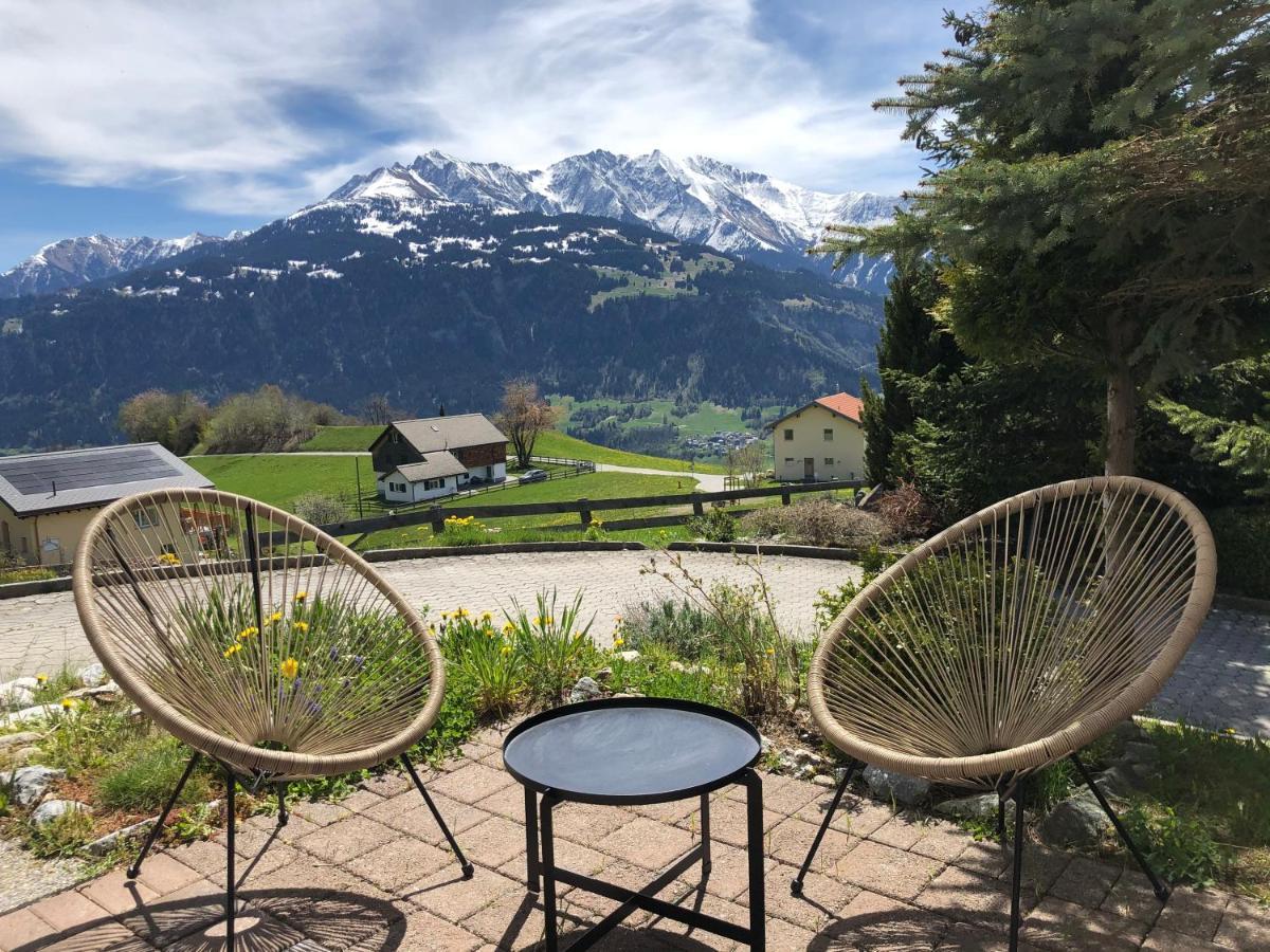 Renovated 3 5 R Apart in Ruschein near Laax Flims Exterior foto